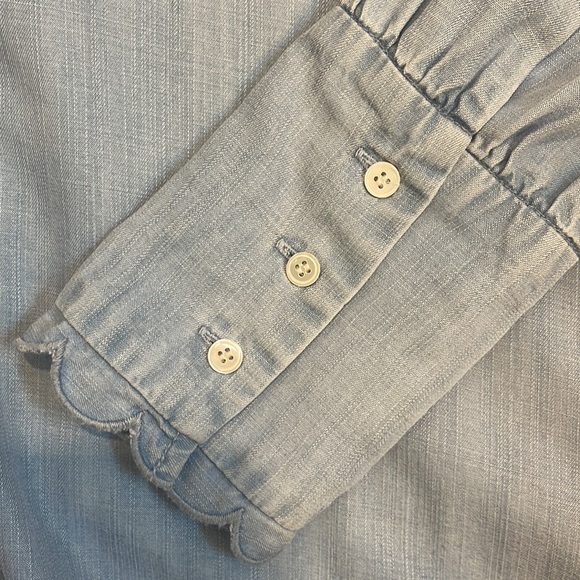 Frame chambray button up - Picture 3 of 6